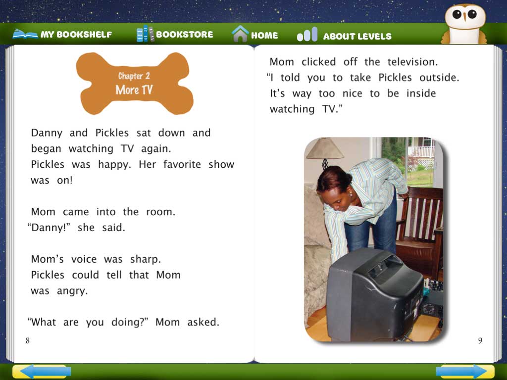 Fun for Pickles for the Who Can Read? ipad app