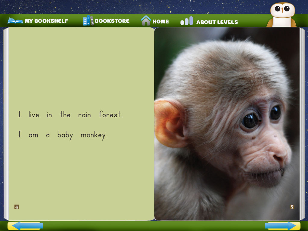 Baby Animals of the Rain Forest for the iPad