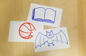 index cards with letter sound activities